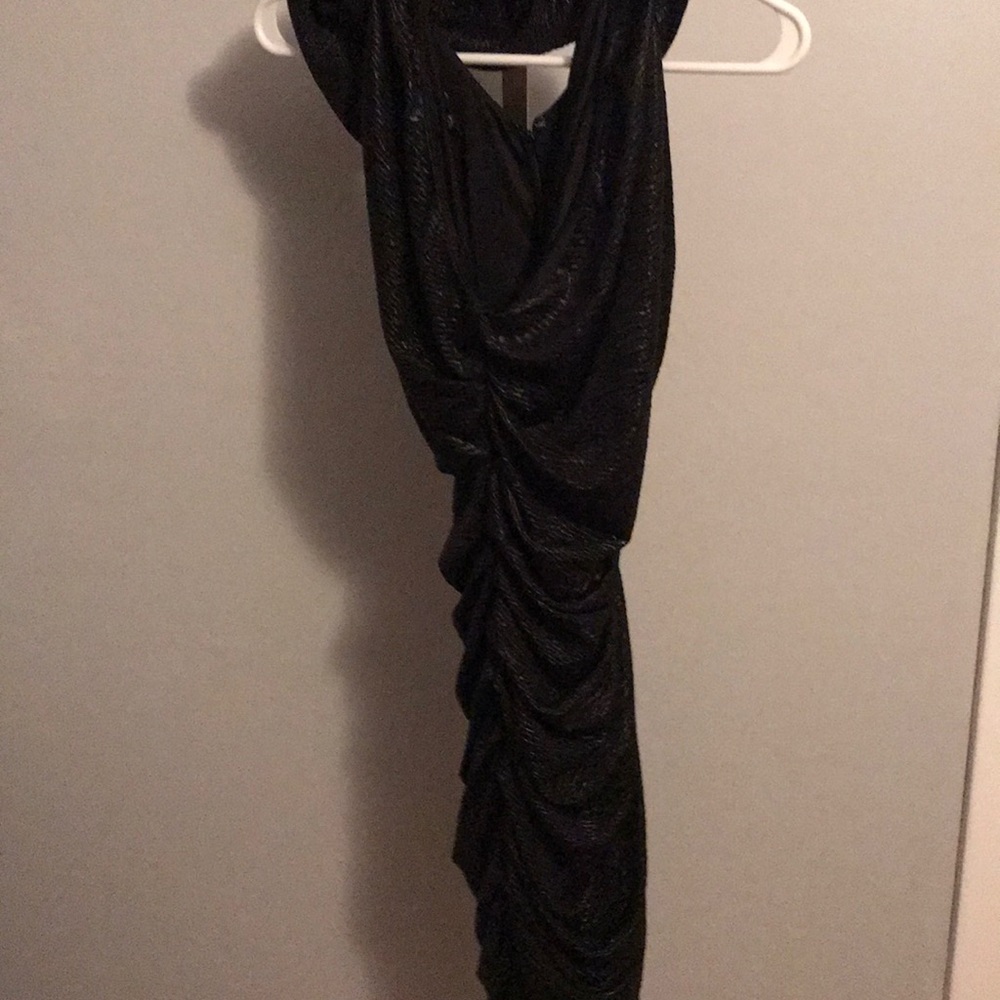 Express Black fitted dress